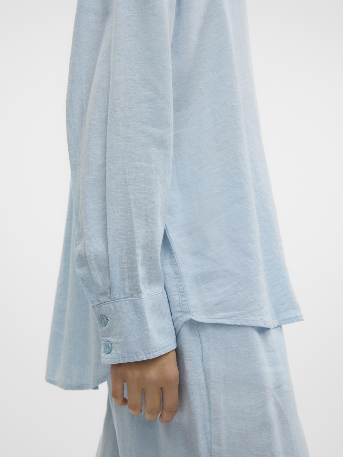 VMLINN Shirt - Airy Blue - VERO MODA & VILA Bergvik